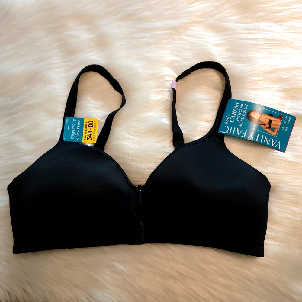 Vanity Fair Women's Black Bra